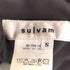 サルバム sulvam カットオフ ストレート パンツ メンズ JPN:S