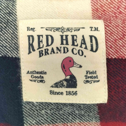 レッドヘッド RED HEAD バッファローチェック 長袖 ネルシャツ メンズ import:M