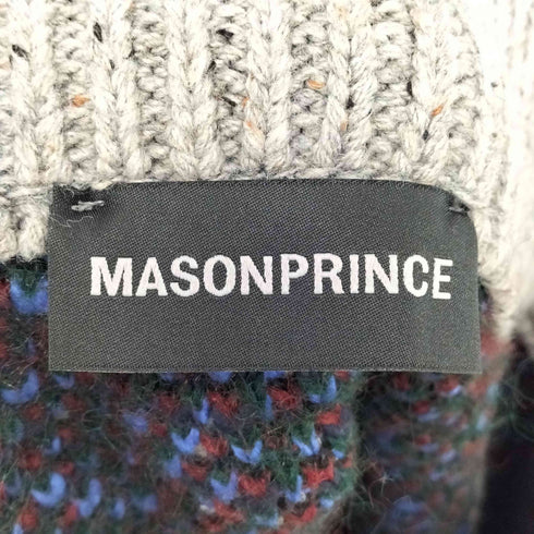 MASONPRINCE ダメージ ニット サイドポケット スカート レディース FREE