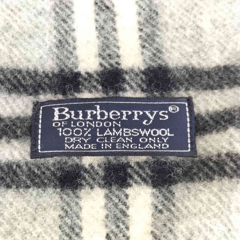 バーバリーズ BURBERRYS ウール100% ノバチェック マフラー レディース