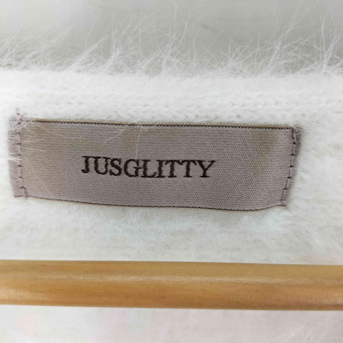ジャスグリッティー JUSGLITTY フェザーゆるプルオーバー レディース JPN:2