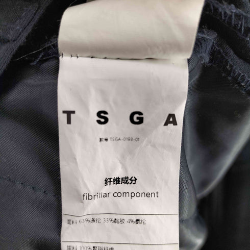triSEGGA 銀ボタン ジャケット パンツ セットアップ レディース M