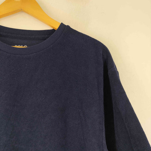 ポロラルフローレン POLO RALPH LAUREN 裾スモールポニー刺繍 パイル地 半袖Tシャツ メンズ import:L