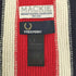 フレッドペリー FRED PERRY MACKIE マルチストライプ ローレルリース刺繍 フリンジマフラー メンズ