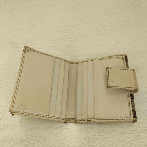 グッチ GUCCI リボンモチーフ 二つ折り財布 レディース