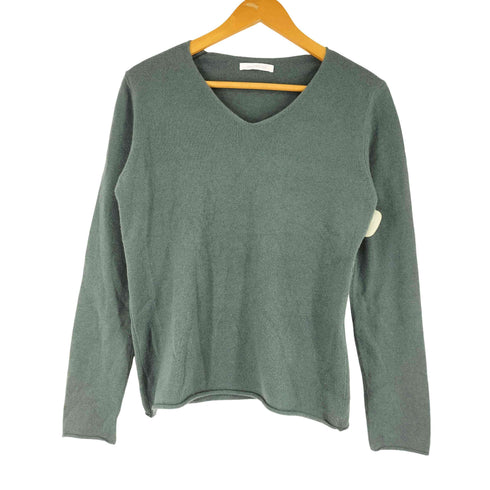 ギャルリーヴィー GALERIE VIE スコットランドカシミヤ CASHMERE 100% Vネック プルオーバー セーター レディース JPN:S