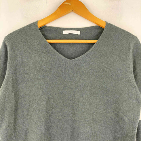 ギャルリーヴィー GALERIE VIE スコットランドカシミヤ CASHMERE 100% Vネック プルオーバー セーター レディース JPN:S