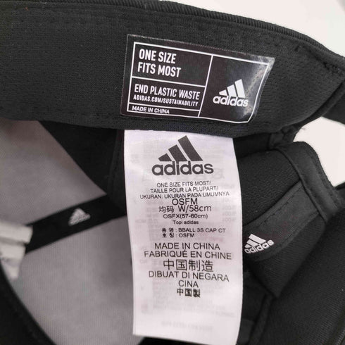 アディダス adidas 3-STRIPES TWILL CAP 3ストライプス スポーツ ツイルキャップ メンズ OSFM
