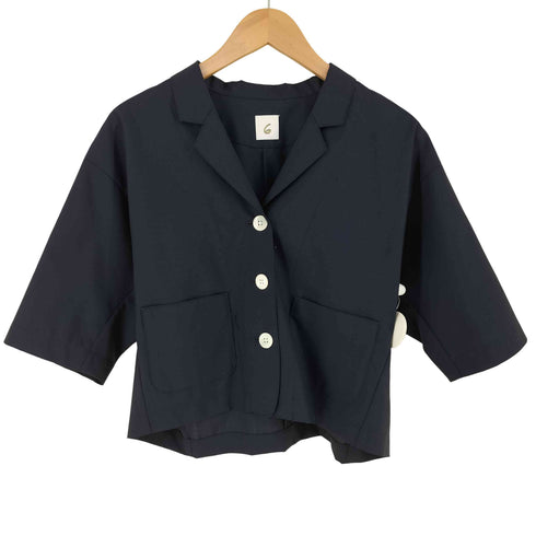 ロクビューティーアンドユースユナイテッドアローズ 6 BEAUTY & YOUTH UNITED ARROWS ショートスリーブ ジャケット レディース 36