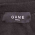 ゲーム GAME インサイドアウトデザイン フロントプリント 長袖 バンドTシャツ メンズ
