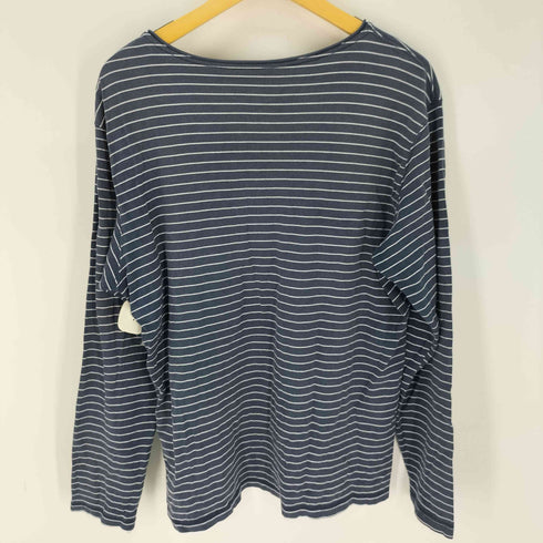 エディーバウアー Eddie Bauer ロングスリーブ ボーダーカットソー メンズ import:L