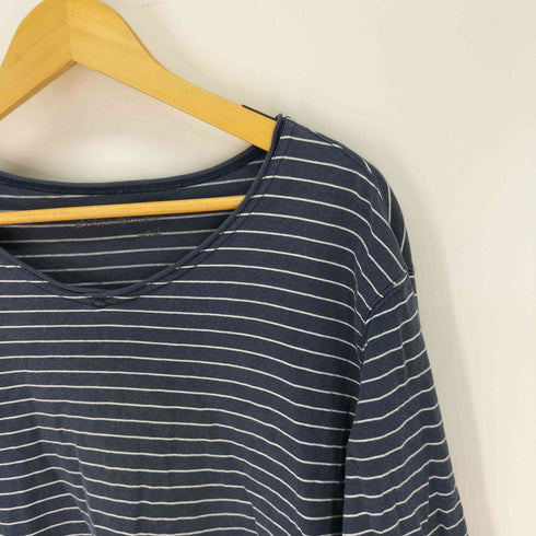 エディーバウアー Eddie Bauer ロングスリーブ ボーダーカットソー メンズ import:L