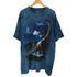 THE MOUNTAIN フロントプリント タイダイクルーネックTシャツ メンズ JPN:XL