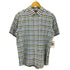 エディーバウアー Eddie Bauer チェック ボタンダウン 半袖 シャツ メンズ import:M