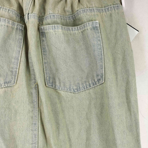 ナイスクラップ NICE CLAUP ダメージ加工 スリット入り デニムスカート レディース JPN:M