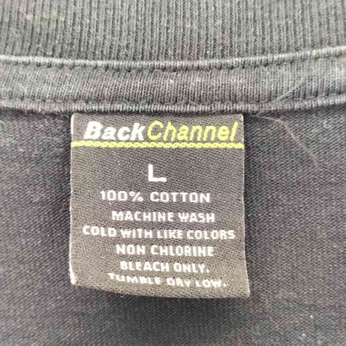 バックチャンネル Back Channel ボーダータイダイクルーネックTシャツ メンズ JPN:L