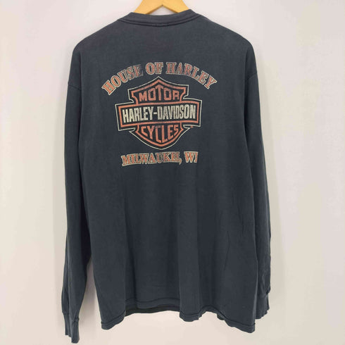 MILWAUKEE バックプリント 長袖Tシャツ メンズ