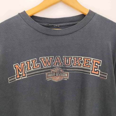 MILWAUKEE バックプリント 長袖Tシャツ メンズ