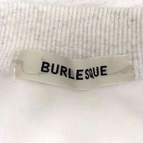 BURLESQUE キャット グラフィックデザイン クルーネック スウェット レディース FREE