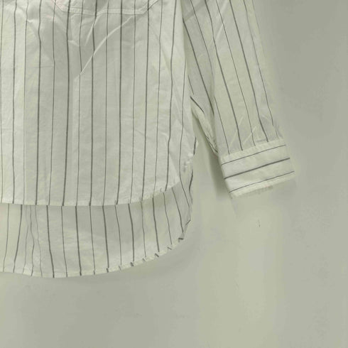 エムエイチエル MHL. ヘンリーネック ストライプシャツ メンズ import:M