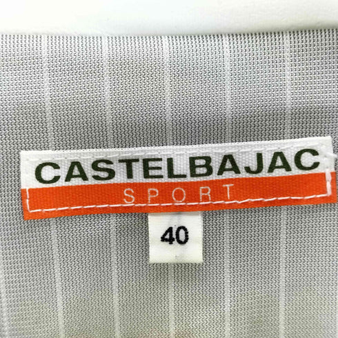 カステルバジャック CASTELBAJAC ロゴ ワッペン 中綿ジャケット レディース 40