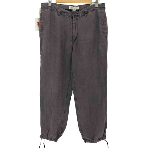 オールドネイビー OLD NAVY 00s ドローストリングリネンワイドパンツ メンズ W34