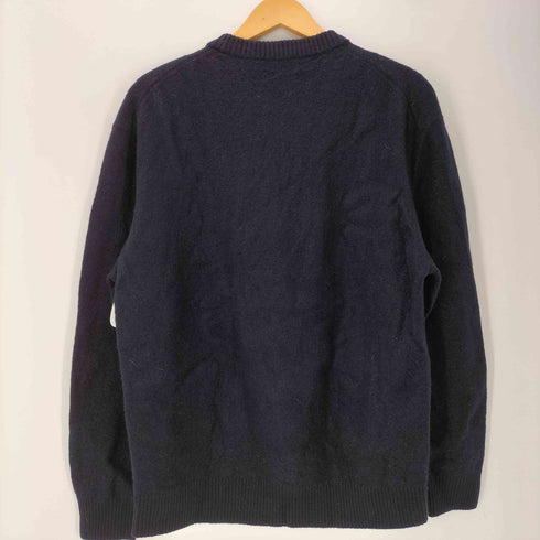 コス COS BOILED-WOOL CREW-NECK ボイルドウールクルーネックセーター メンズ import:L