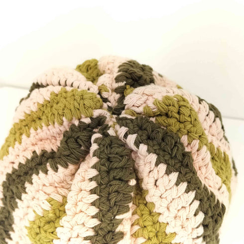 ストーリーエムエフジー Story mfg. SEAWEED BEANIE シーウィード手編みビーニー メンズ OS
