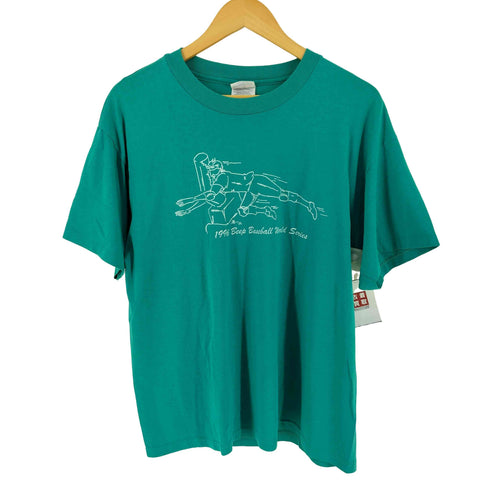 ラッセルアスレチック RUSSELL ATHLETIC 90s USA製 プリントクルーネックTシャツ メンズ JPN:L