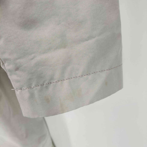 ディオールオム Dior HOMME 23AW ステンカラー コート 生地切替 バイカラー ウエストベルト ブランド 刺繍 キム ジョーンズ メンズ EUR:46