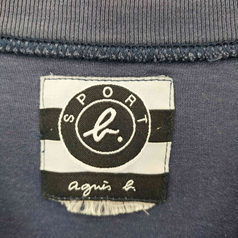 アニエスベースポーツ agnes b. SPORT プリントクルーネック 半袖Tシャツ フェード メンズ