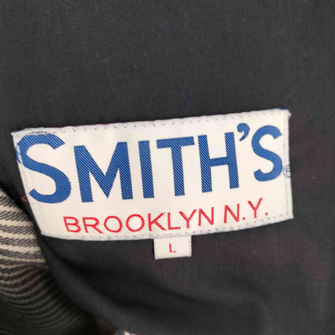 SMITHS BROOKLYN N.Y. ヒッコリーストライプ ペインターワークパンツ メンズ JPN:L