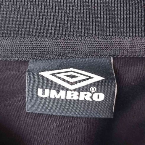 アンブロ UMBRO 24SS 別注 ロゴ刺繍 長袖 ゲームシャツ メンズ import:L