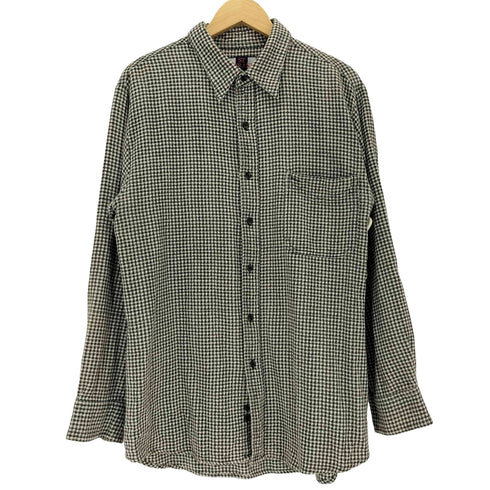 90~00s ST.DURAND セントデュラン チェック柄 長袖シャツ american casual メンズ XL