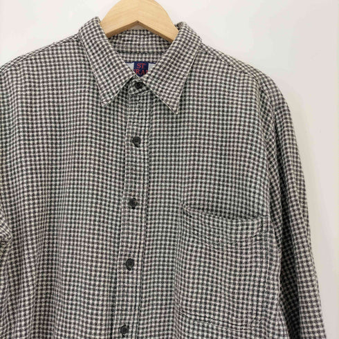 90~00s ST.DURAND セントデュラン チェック柄 長袖シャツ american casual メンズ XL