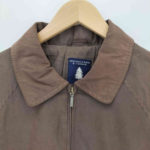 ラウンドツリーアンドヨーク roundtree&yorke 00s OUTDOOR スエードタッチ スイングトップ メンズ M