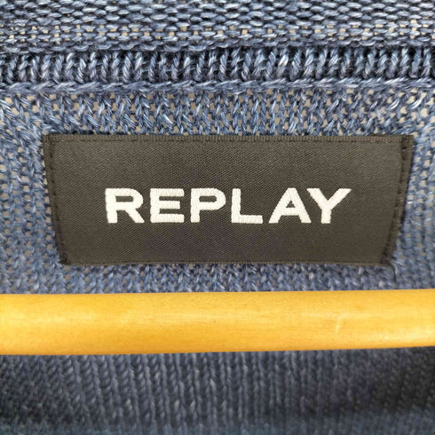 リプレイ REPLAY シードステッチ ヘンリーネック カットソー メンズ JPN:M