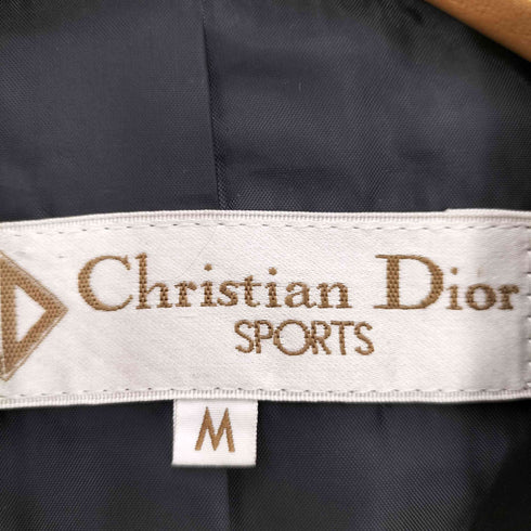クリスチャンディオール Christian Dior SPORTS グレンチェック 2B ウール テーラードジャケット レディース import:M