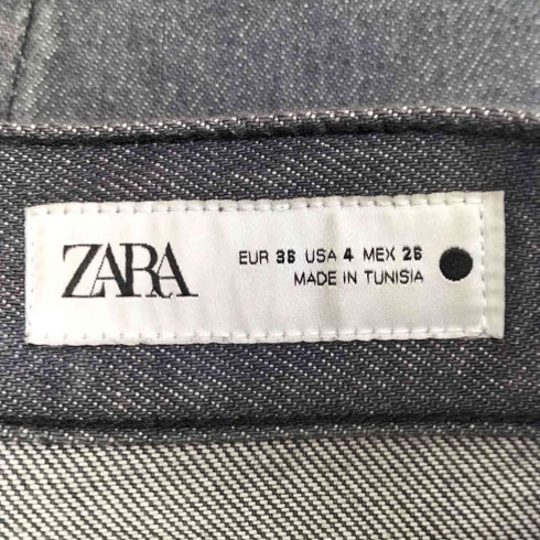 ザラ ZARA ハイライズ バギーデニムパンツ メンズ 36