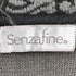 Senzafine ラメ糸 花刺繍 金ボタン ウール カーディガン レディース JPN:13号