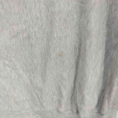 チャンピオン Champion 90s 刺繍タグ前期 USA製 REVERSE WEAVE 両面染み込みプリント 二段 袖目有り カレッジスウェット メンズ import:XL