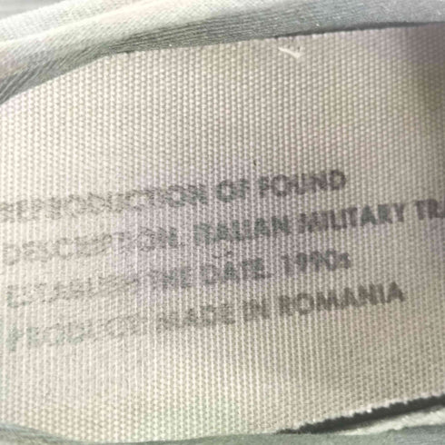 リプロダクションオブファウンド REPRODUCTION OF FOUND ITARIAN MILITARY TRAINER イタリアントレーナー CORDURA メンズ
