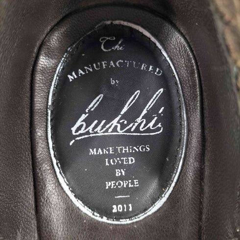 ブフト bukht ヌバックレザー メッシュ スリッポン メンズ 1