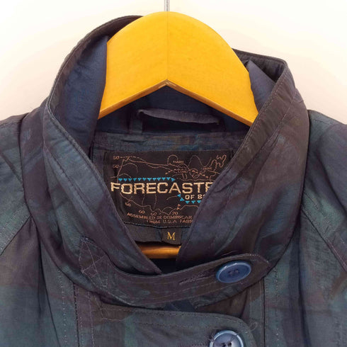 FORECASTER 総柄 ドローストリング スタンドカラーハーフコート メンズ JPN:M