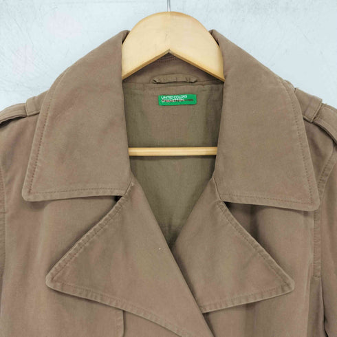 ユナイテッドカラーズオブベネトン UNITED COLORS OF BENETTON コットン ハーフトレンチ メンズ JPN:M