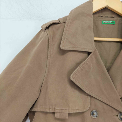 ユナイテッドカラーズオブベネトン UNITED COLORS OF BENETTON コットン ハーフトレンチ メンズ JPN:M