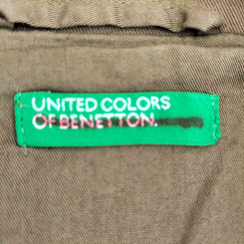 ユナイテッドカラーズオブベネトン UNITED COLORS OF BENETTON コットン ハーフトレンチ メンズ JPN:M