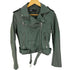 ザラ ZARA フェイクレザー ダブルライダースジャケット レディース import:M