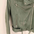 ザラ ZARA フェイクレザー ダブルライダースジャケット レディース import:M