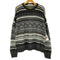 BASIX 90S コットンリネン ロールネックデザインニット メンズ import:XL